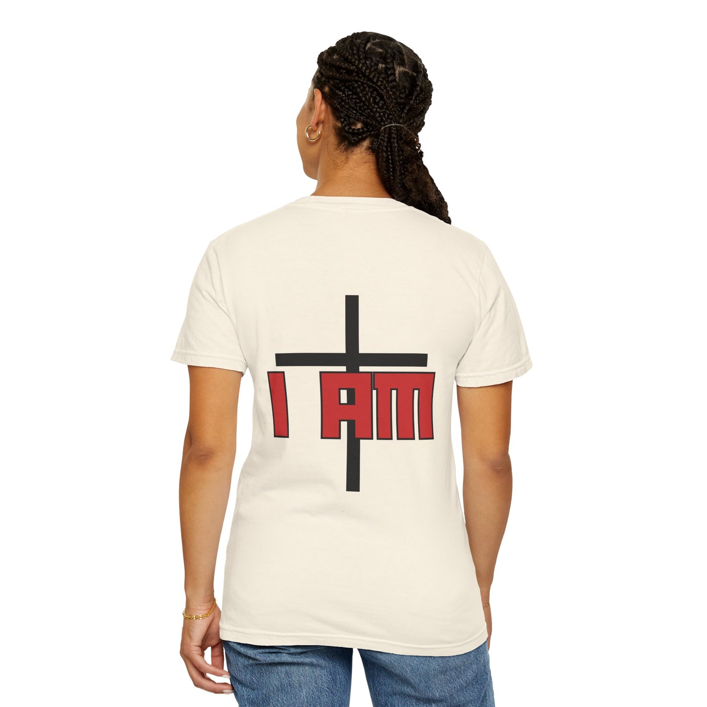 "I AM" Unisex T-shirt in Ivory