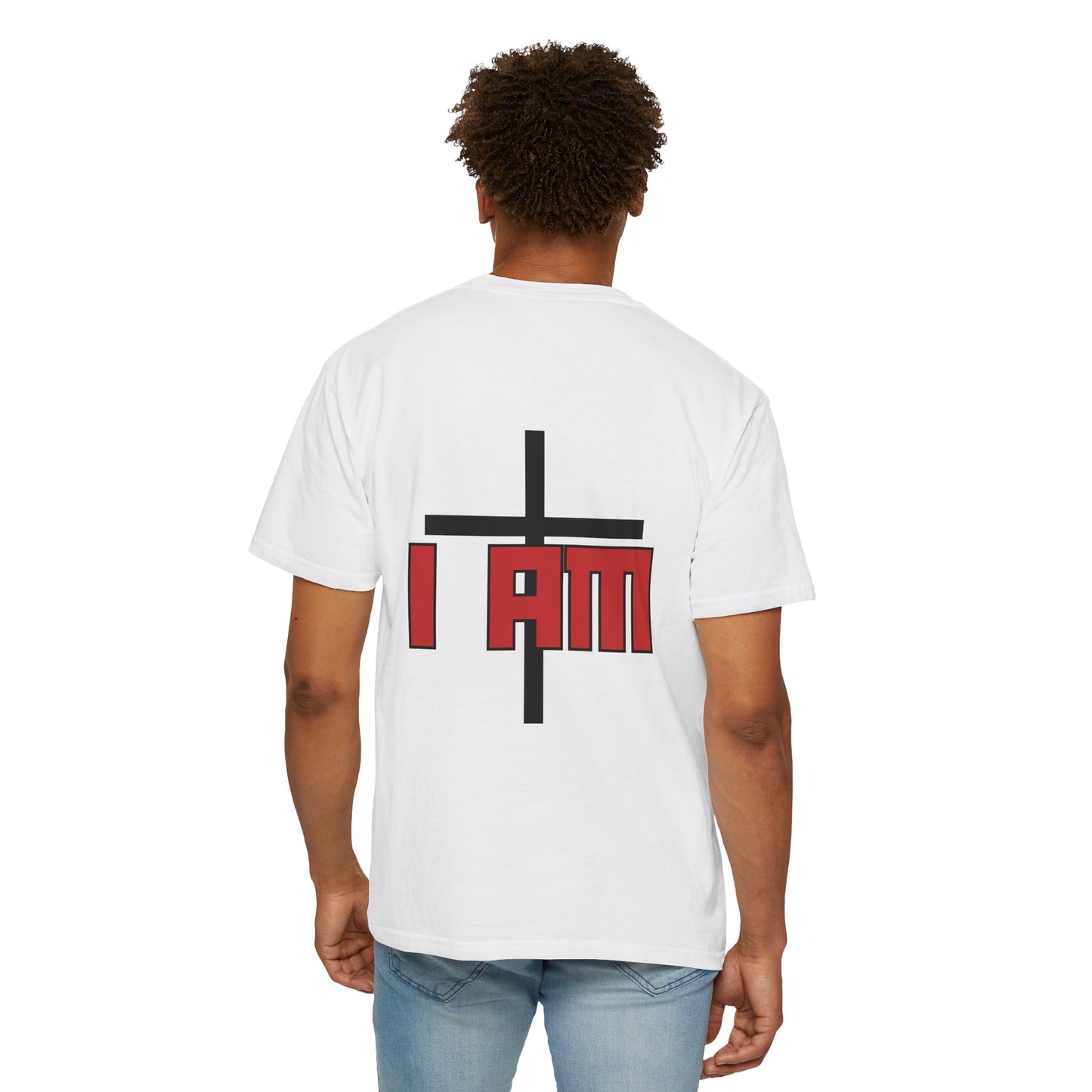 "I AM" Unisex T-shirt in White